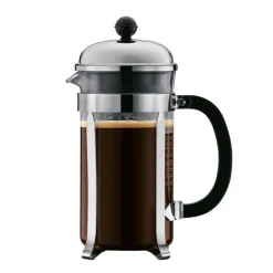 Bodum Chambord coffee press, 8 cups Silver-coloured Best