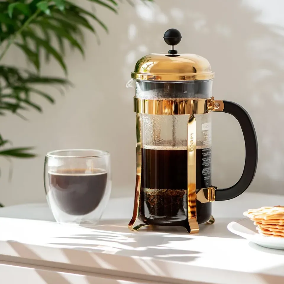 Bodum Chambord coffee press gold, 8 cups Gold-coloured Discount