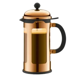 Bodum Chambord modern coffee press copper, 8 cups Gold-coloured Hot