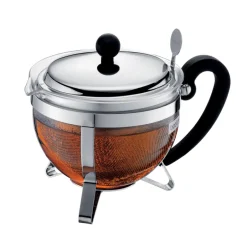 Bodum Chambord teapot chrome, 1 l Silver-coloured Discount