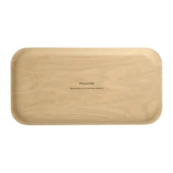 Muurla Checks & Stripes tray 22x43 cm, Brown New