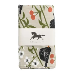 Almedahls Cherry Garden tablecloth, , 145x250 cm Beige New