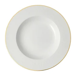Villeroy & Boch Château Septfontaines deep plate Ø29x3.5 cm, White-gold WhiteGold-coloured Sale