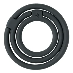RIG-TIG CIRCLES trivet Ø13 cm, Black
