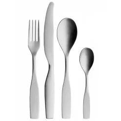 Iittala Citterio 98 cutlery 16 pieces, matte stainless steel Silver-coloured