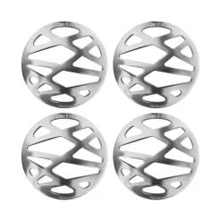 Orrefors City coaster 4-pack, Stainless steel Silver-coloured Sale