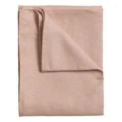 Scandi Living Clean linen table cloth 145x350 cm , Dusty Rose Pink Hot