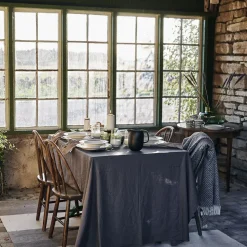 Scandi Living Clean tablecloth 145 x 250 cm, charcoal Grey Sale