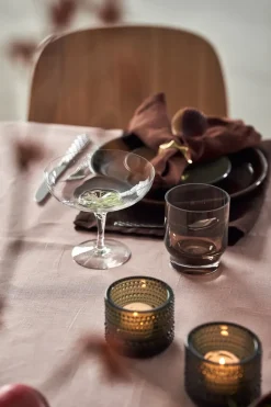 Scandi Living Clean tablecloth 145 x 250 cm, dusty rose Pink Online