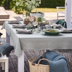 Scandi Living Clean tablecloth 145 x 250 cm, dusty Green Online