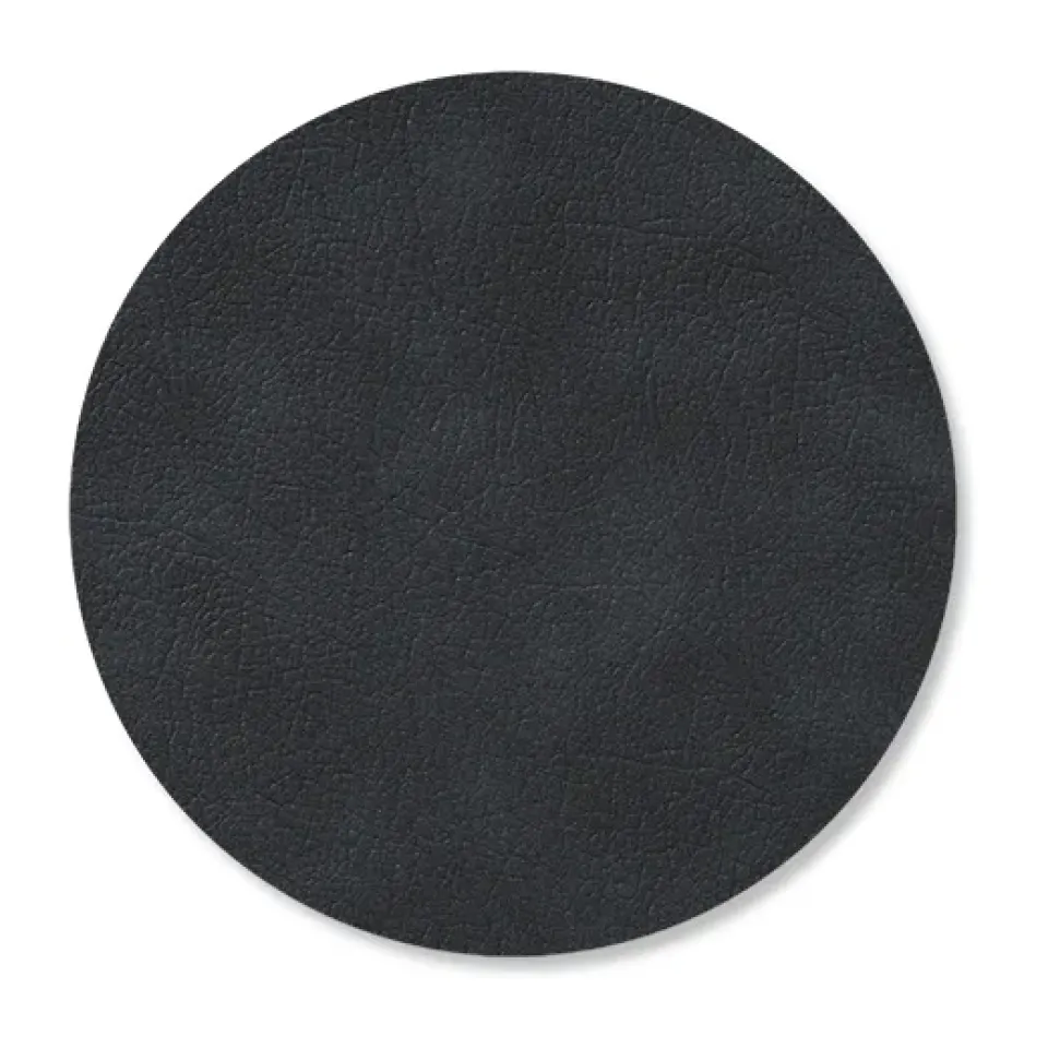 LIND DNA Cloud coaster reversible circle 1 pcs, Black-brown BrownBlack Clearance