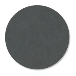 LIND DNA Cloud coaster reversible circle 1 pcs, anthracite-light Grey
