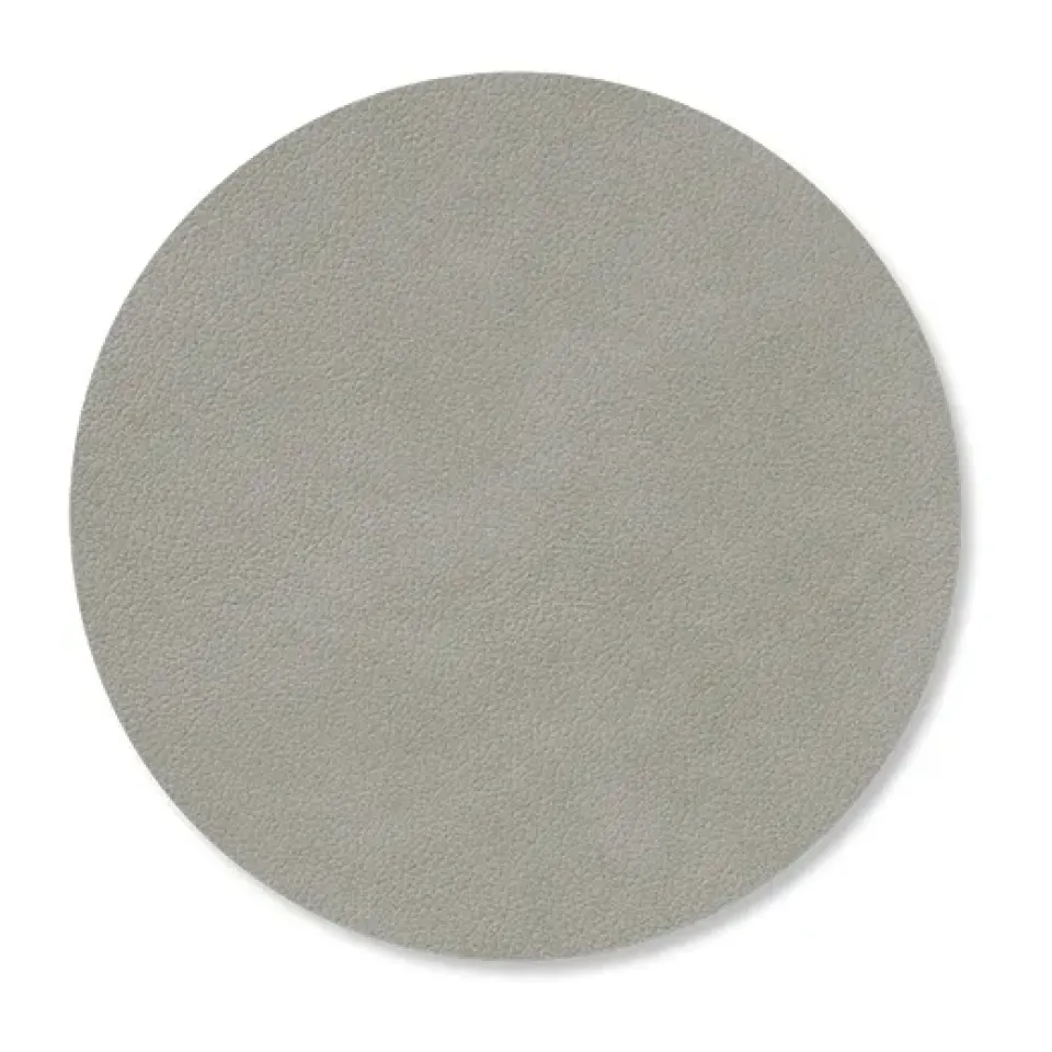 LIND DNA Cloud coaster reversible circle 1 pcs, anthracite-light Grey