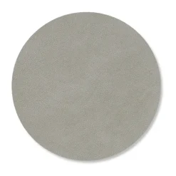 LIND DNA Cloud coaster reversible  circle 1 pcs, lightblue-light grey BlueGrey Hot