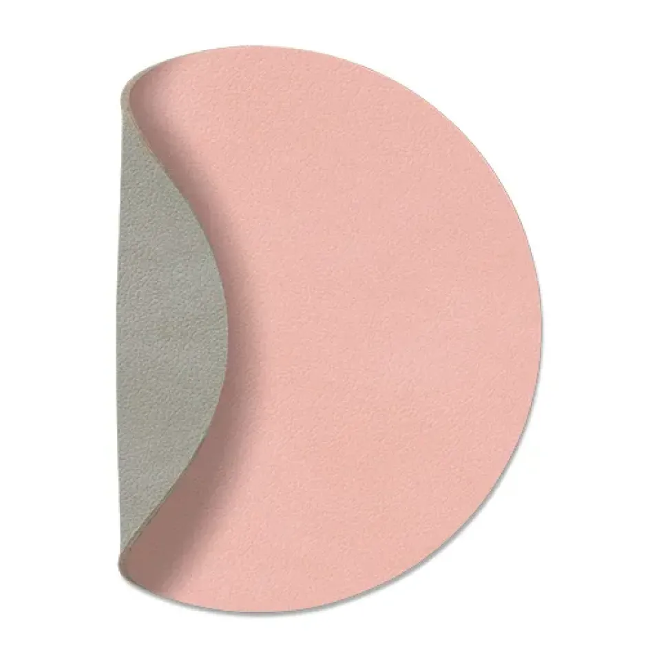 LIND DNA Cloud coaster reversible circle 1 pcs, pink-light Grey Discount