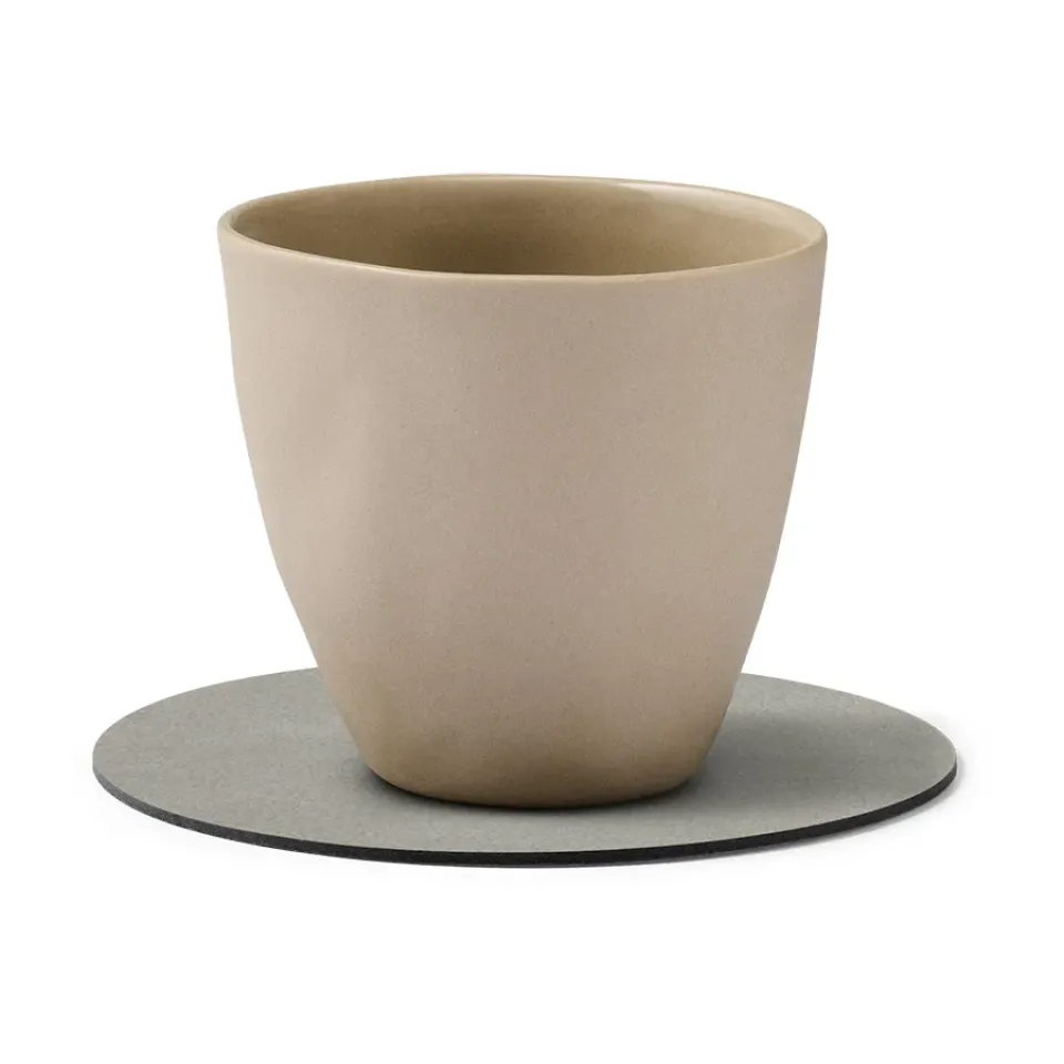 LIND DNA Cloud coaster reversible circle 1 pcs, pink-light Grey Discount