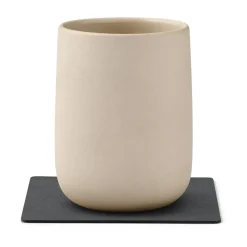 LIND DNA Cloud-Nupo coaster reversible square 1 pcs, anthracite-pastel green GreyGreen