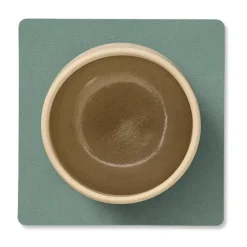 LIND DNA Cloud-Nupo coaster reversible square 1 pcs, anthracite-pastel green GreyGreen