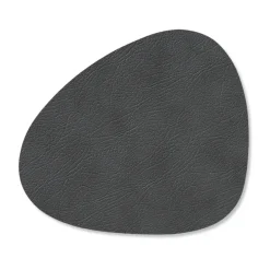 LIND DNA Cloud-Nupo coaster reversible curve 1 pcs, anthracite-pastel green GreyGreen