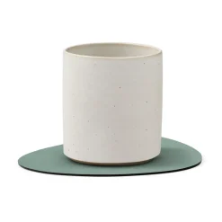 LIND DNA Cloud-Nupo coaster reversible curve 1 pcs, anthracite-pastel green GreyGreen