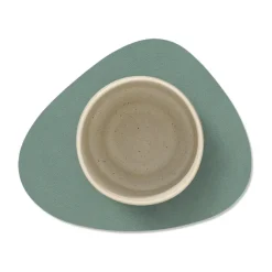 LIND DNA Cloud-Nupo coaster reversible curve 1 pcs, anthracite-pastel green GreyGreen