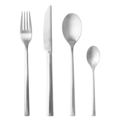 Scandi Living Coast cutlery 24 pieces, Silver Silver-coloured Online