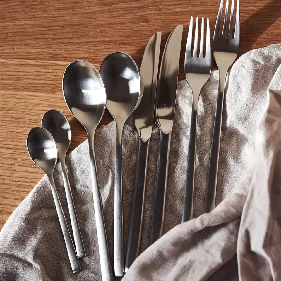 Scandi Living Coast cutlery 24 pieces, Silver Silver-coloured Online