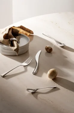 Georg Jensen Cobra napkin ring 2-pack, Stainless steel Silver-coloured Outlet