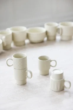 Sagaform Coffee & More espresso cup 4-pack, Beige Outlet