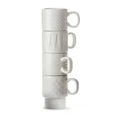 Sagaform Coffee & More espresso cup 4-pack, White Sale