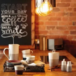 Royal Doulton Coffee Studio coffee press, 1.5 l GreyWhite