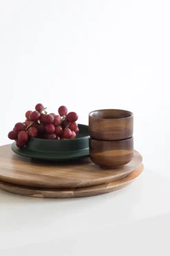 Serax Collage teacup wooden 15 cl, Natural Brown Hot