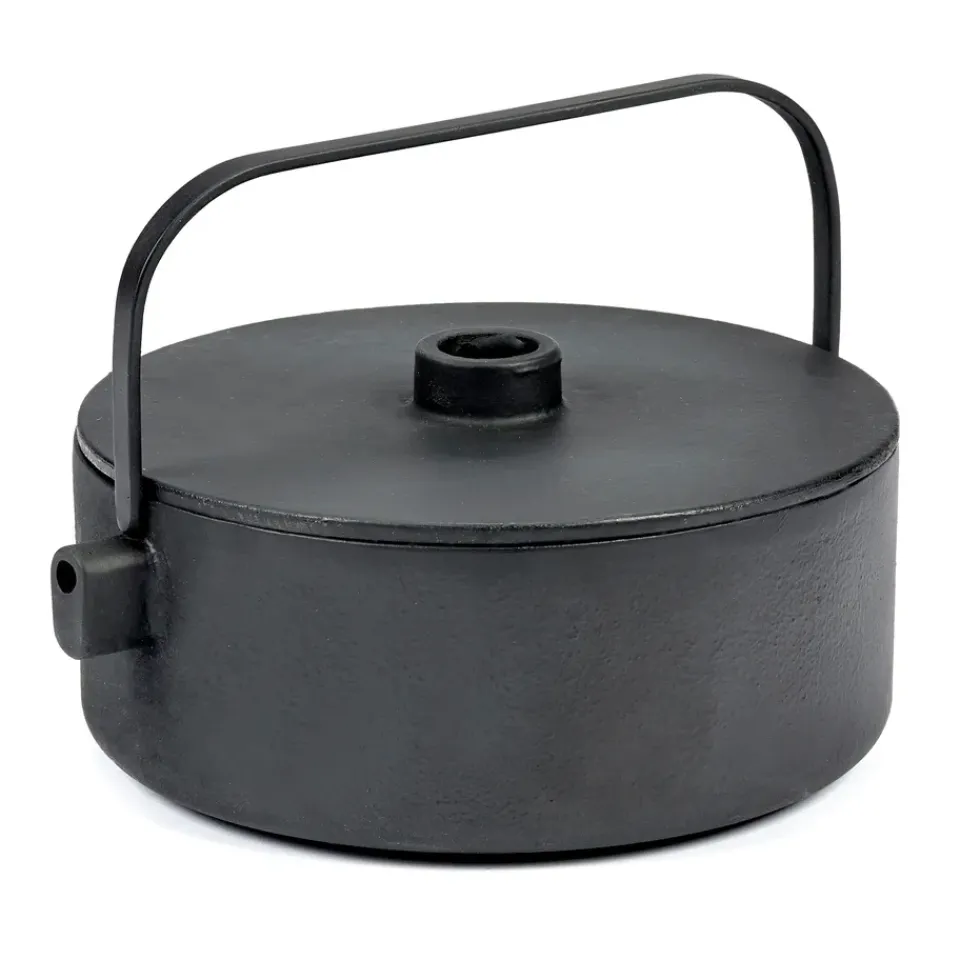 Serax Collage teapot cast-iron 1.2 l, Black Hot