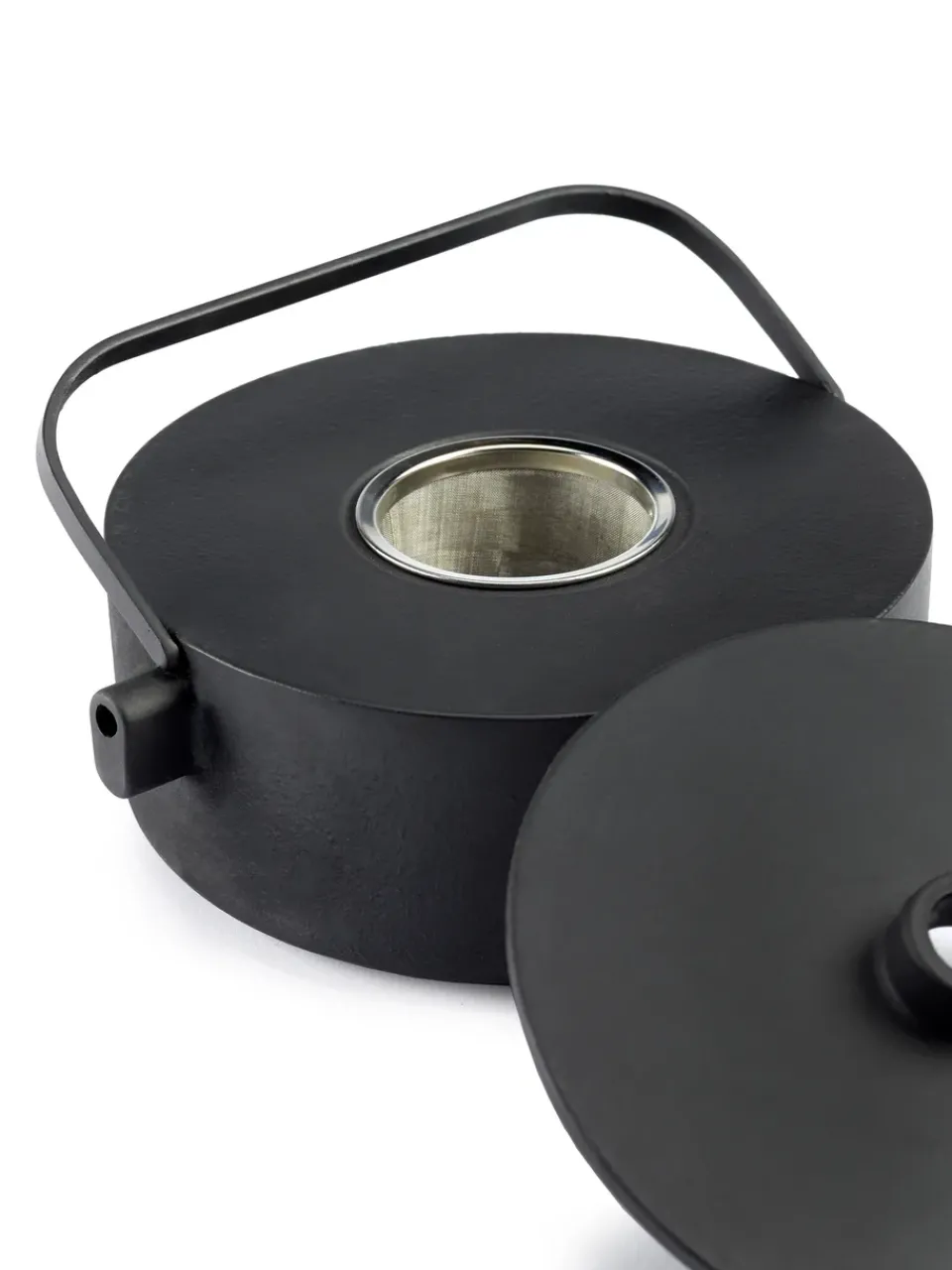 Serax Collage teapot cast-iron 1.2 l, Black Hot