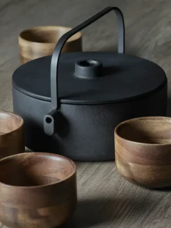 Serax Collage teapot cast-iron 1.2 l, Black Hot