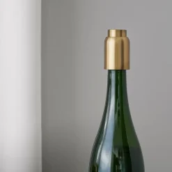 Stelton Collar vacuum cork, brass Gold-coloured Outlet