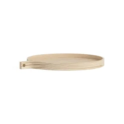 Swedese Comma tray Ø40 cm, Ash lackered Beige Clearance
