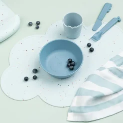 Done by deer Confetti placemat 31x50 cm, Blue