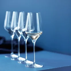 Aida Connoisseur Extravagant white wine glass 40.5 cl 4-pack, Clear Transparent Sale