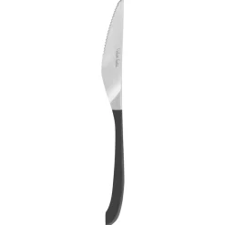 Robert Welch Contour bbq knife, black Silver-coloured Outlet