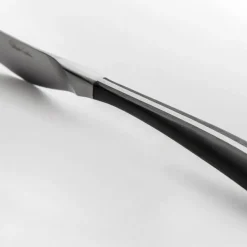 Robert Welch Contour bbq knife, black Silver-coloured Outlet