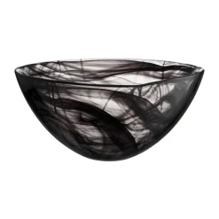 Kosta Boda Contrast bowl 350 mm, - Black Best