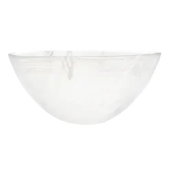 Kosta Boda Contrast bowl 350 mm, - White Clearance