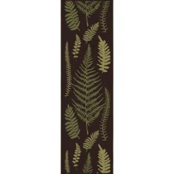Ekelund Linneväveri Cora runner, 35x120 cm Green Sale