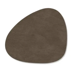 LIND DNA Corduroy coaster curve, Caviar Grey New