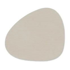LIND DNA Corduroy coaster curve, Oyster White Grey Clearance