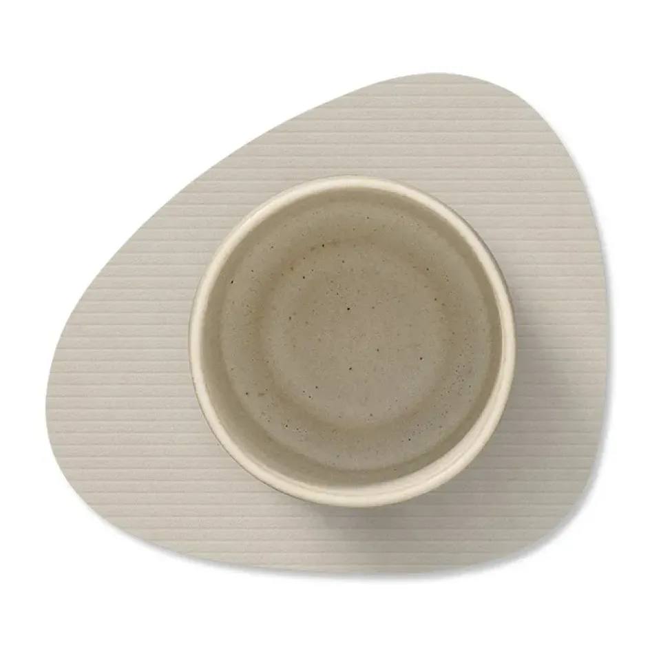 LIND DNA Corduroy coaster curve, Oyster White Grey Clearance