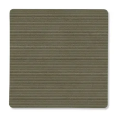 LIND DNA Corduroy coaster square, Army Green Clearance