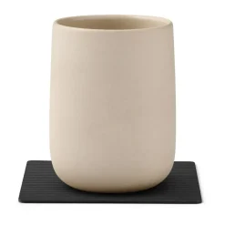 LIND DNA Corduroy coaster square, Black Hot