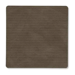 LIND DNA Corduroy coaster square, Caviar Grey Sale